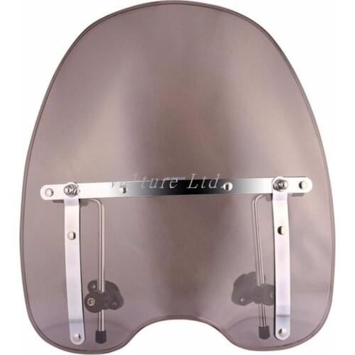 Motorcycle 7/8"&1" Handlebar Universal windshield For Harley Suzuki Yamaha Dyna Fatboy Honda Shadow ACE RS 750 Aero Spirit 1100