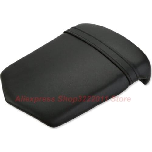 Motorcycle Rear Leather Pillion Passenger Seat Black Back Cusion Seat For Yamaha YZF-R1 YZF R1 2000 2001 Passenger Seat Cover