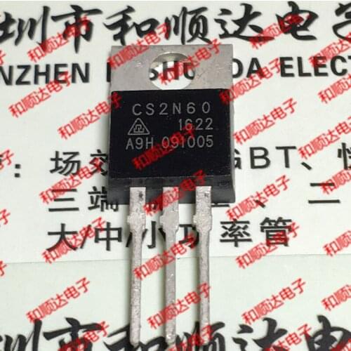 10pcs/lot CS2N60 new spot TO-220F 600V 2A can be bought directly