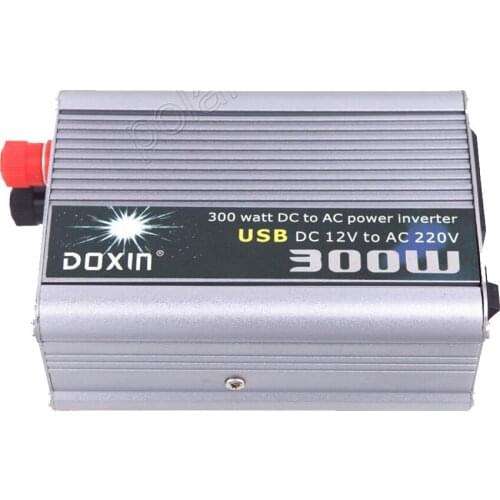 Car Power converter USB charger 300W Power Inverter DC 12V to AC 220V modified sine wave