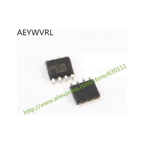 Free shipping 50PCS/LOT AT24C128 24C128 SOP8