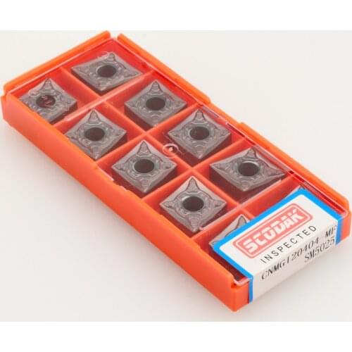 CNMG120404 SM5025 Turning carbide inserts for turning tool holder Stainless steel machining