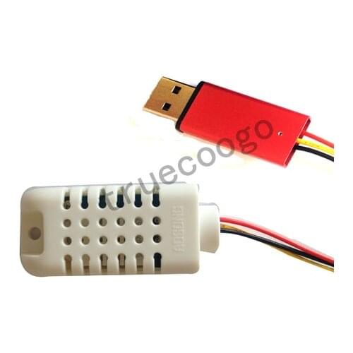 Temperature and humidity sensor AM2302 USB serial temperature and humidity sensor
