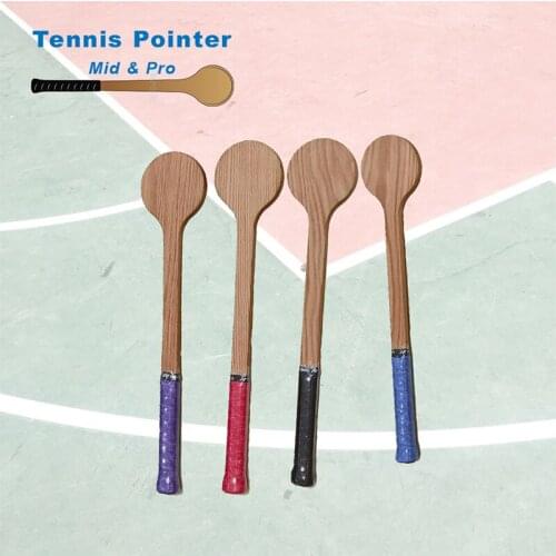 Sweet Point Trainer Beginner Junior Mid Pro Wood Training Bat Tennis Pointer Spoon