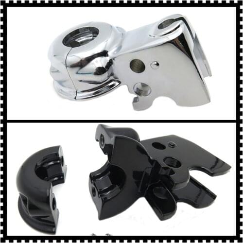 Aftermarket free shipping Black Clutch Lever Mount Bracket For Harley 2008-later Dyna / 2008-2014 Softail