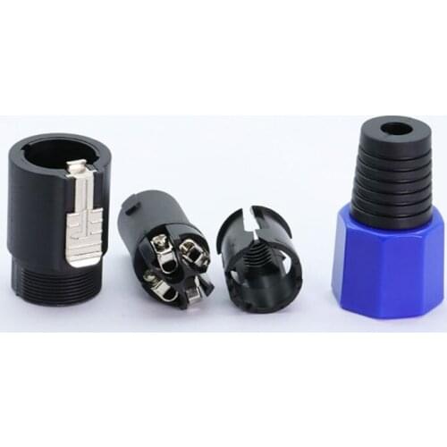 For NEUTRIK Type NL4FX Speakon 4Pin Plug Male Speaker Connectors CONNECTOR X3UB