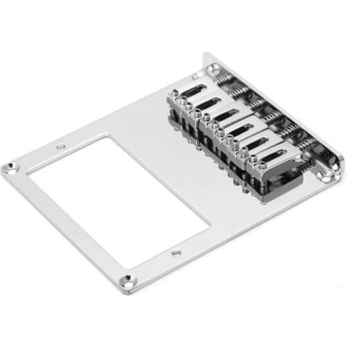 New Electric Guitar Bridge 6 String Square Saddle for telecaster Guitar Hot