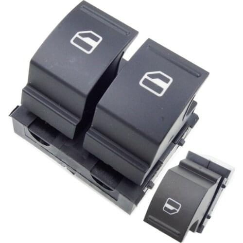 1K3 959 857A 2K0 959 857A Power Window Switch for VW Caddy 2K Jetta EOS Golf MK5 Passat B6 Seat Altea Ibiza Leon 7L6 959 855B