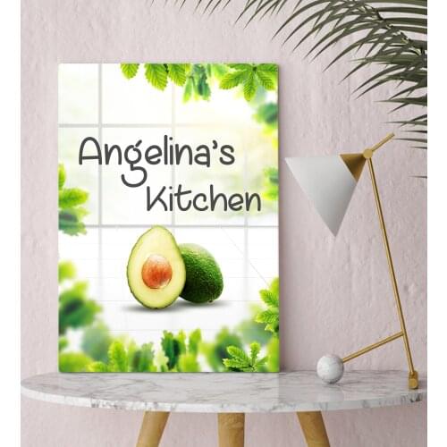 Personalized Kitchen Canvas Decoration Gift Dear Moment Happy Design Modern Good Quality Reliable Wall Special Occasions Memory