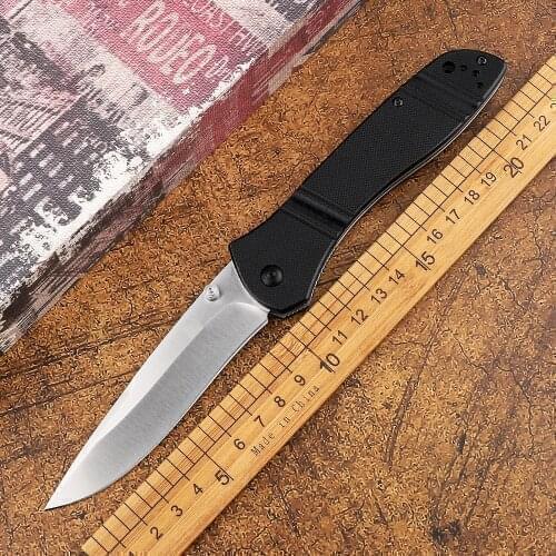 OEM 710 folding knife D2 blade G10 handle pocket wild survival EDC tool camping hunting practical tactical kitchen knife