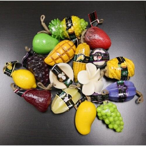 Fruit Silicone Molds Fruit Silicone Flexible Mould Mold Soap DIY Candle Polymer Clay Magnet Making Resin Craft Mold DIY Thailand