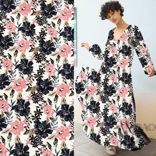 Special silk fabric pure silk dupioni silk fabric flower print 16momme by yard,SDP045