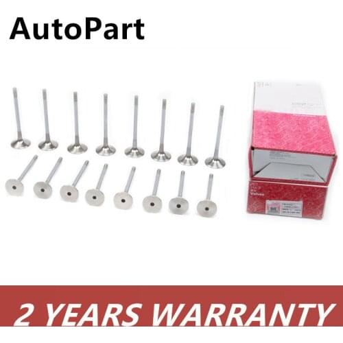 Engine 8PCS Intake 8PCS Exhaust Valve Needle Stem For Audi A3 A4 A5 A6 Q3 TT VW CC Jetta Passat Skoda Seat 06D109611H 06D109611T