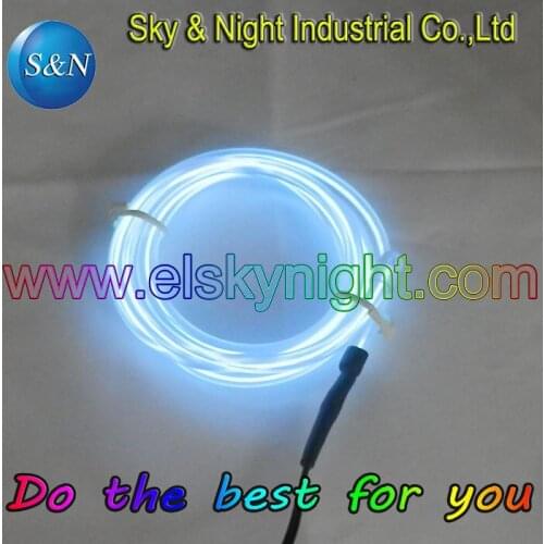 Hight quality -White 5.0mm-2M flexible neon light for decoration with 3V controller