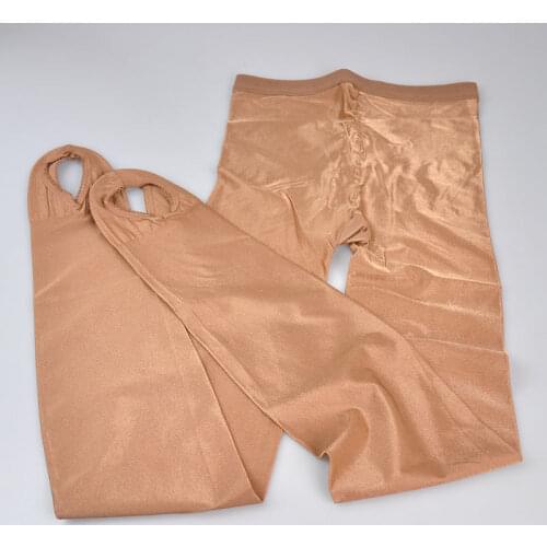 Women stirrup Tights Shiny Oil Glossy pantyhose Women Pole Dance Stockings Lingerie Collant Sexy Women Oil Pantyhose Stockings