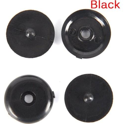 15.44mm POM Nylon Seat Belt Buckle Stopper Retainer Fasteners Stop Buttons For Lada Opel Renault Corolla 4pcs/2set