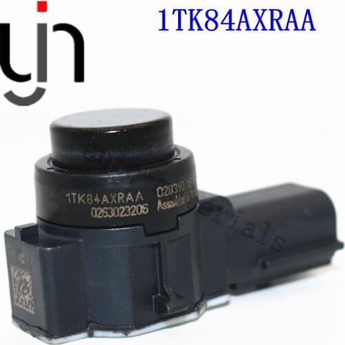 4pcs 1TK84AXRAA Black 1TK84CDMAA grey PDC Parking Aid Bumper Object Sensor Radar Reverse Assist 0263023206 for Dodge Chrysler