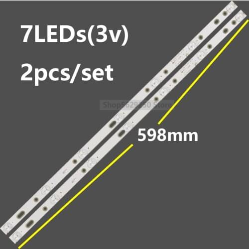 LED Backlight Strip 7lamp 598mm For LED320E10 CX315DLEDM MS-L1225 V2 32SHA2000-N37