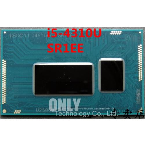 Free shipping INTEL CPU I5-4310U SR1EE I5 4310U SR1EE 2.0G/3M 100% chips new and original