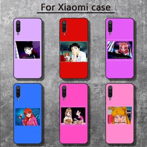 Japanese anime Love Friend ART Phone Case for Xiaomi mi 6 6plus 6X 8 9SE 10 Pro mix 2 3 2s MAX2 note 10 lite Pocophone F1
