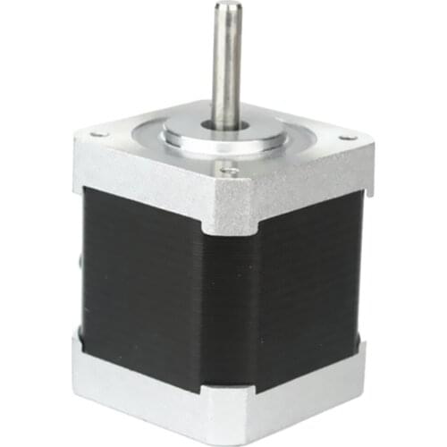 DC/AC Stepper Motor, 4.35V 1.5A 0.44N.m 42mm Body 4 Lead For 3D Printer/CNC