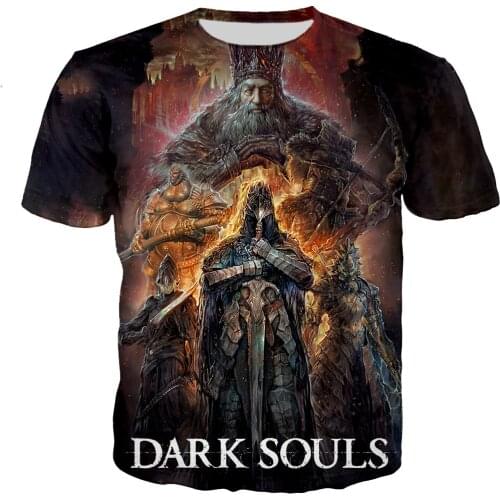Dark Souls t shirt men/women 3D printed t-shirts casual Harajuku style tshirt streetwear tops dropshipping