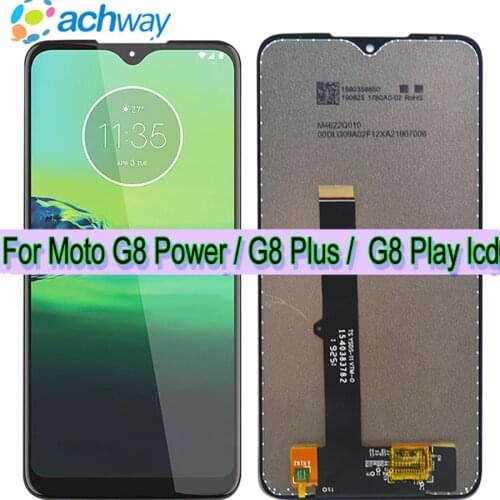 ORIGINAl For Motolola Moto G8 PLUS LCD Display Touch Screen for Moto G8 Play XT2015 LCD Digiziter Assembly For Moto G8 Power Lcd