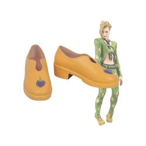JoJos Bizarre Adventure Vento Aureo Pannacotta Fugo Cosplay Boots Shoes Costume Customized Accessories Halloween Party Shoes