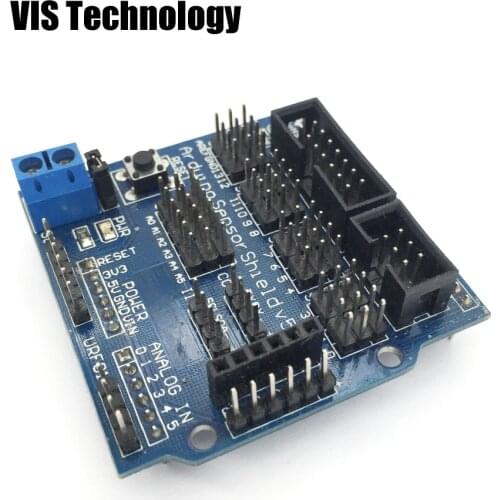Sensor Shield V5.0 expansion board for UNO R3 electronic building blocks robot accessories Sensor Shield V5 expansion board
