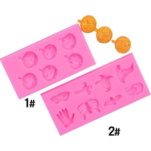 13*5.8*1.2CM DIY Sugar Craft Cake Halloween Witch Silicone Mold Fondant Mold Cake Decorating Tools Gum Paste Mold