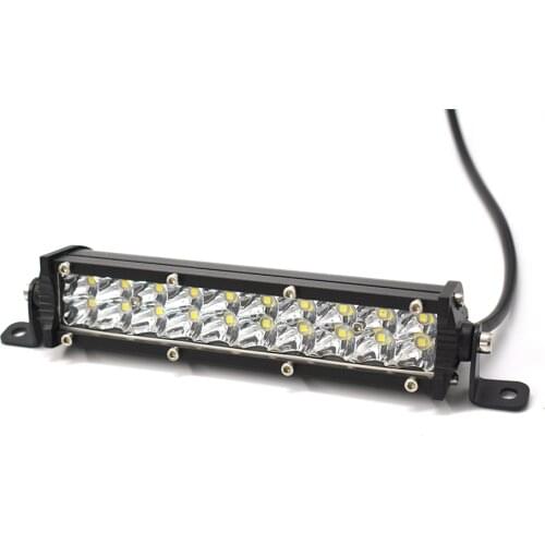 1Pcs ECAHAYAKU 7 inch Dual Row Led Bar Light 60W 6000K Waterproof for Off-road Pick-up Trucks 4x4 Universal Cars Motorcycle 12V