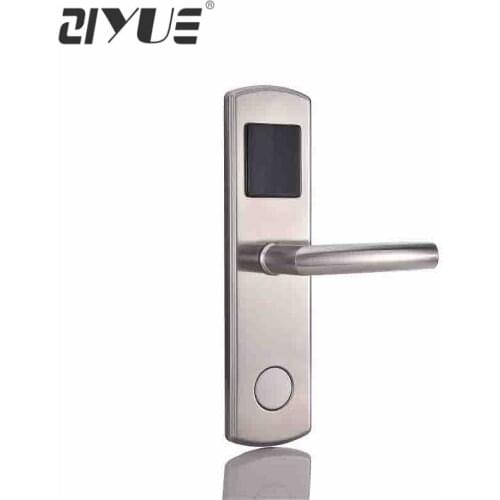 304 Stainless steel Hotel security lock RFID Electronic Card hotel smart lock ET601RF