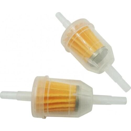 5Pcs Universal Motorcycle Car Petrol Gas Gasoline Liquid Fuel Filter Oil Cup Universal Gasoline Filter Car Accessory Clear Shell