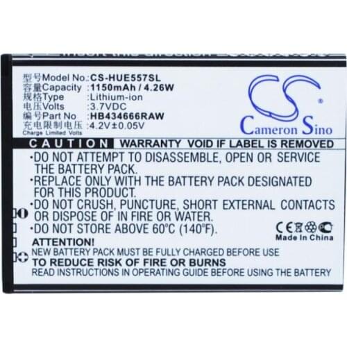 Cameron Sino 1150mah battery for HUAWEI E5573 E5573S E5573s-32 E5573s-320 E5573s-606 E5573s-806 E5573s-852 E5573s-853