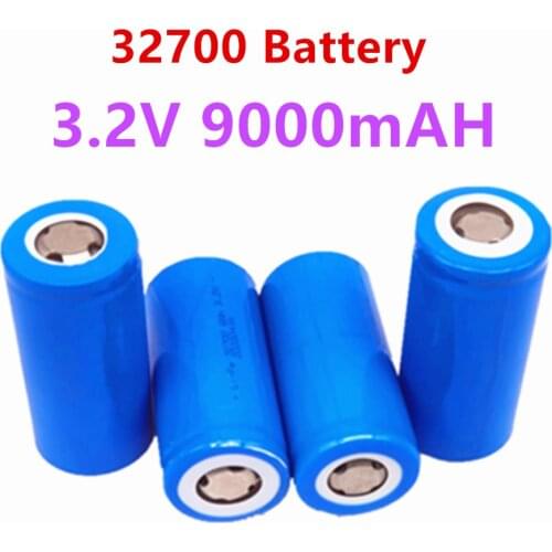 3.2V -9000mAh 32700 LiFePO4 Battery 9000 MAh Battery 55A High Power Maximum Continuous Discharge Battery