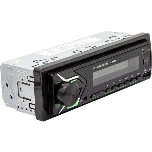 12V Car MP3 Player Car Hands-Free Kit USB/AUX-In/BT Music Player With Remote Control Power Off Memory Function FM Radio