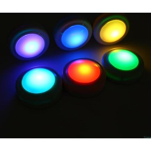 Wireless Remote Control Color LED Light Dimmable Battery Night Light Suitable For Room Staircase Environment Night BedroomOffice