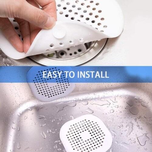 Household Kitchen Sink Filter Shower Drain Hair Catcher Cover Drain Stopper Floor Anti-clogging Sink Universal Bathroom Str E5F1