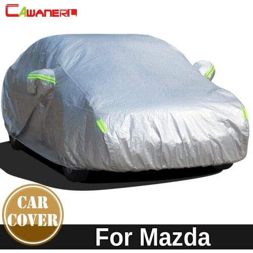 Cawanerl Thicken Car Cover Sun Rain Snow Protect Cover Waterproof For Mazda 6 929 Atenza CX-5 CX-7 CX-9 Millenia Navajo Tribute