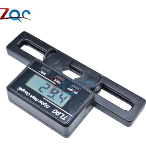 TL90 LCD Digital Pitch Gauge ruler measure tool for T-REX 250 450 500 550 600 700 Rotor System RC Helicopter