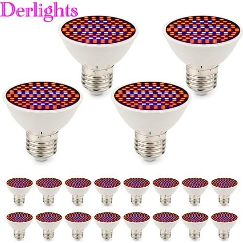 20pcs/Lot 60LEDs 106LEDs Grow Light E27 Phyto Lamp Indoor LED Plant Growing Bulbs Greenhouse Grow Tent -- Limited Time Offer