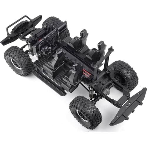 Simulation Cab Cockpit Interior Center Console Kit for 1/10 Traxxas TRX4 Defender Accessories Decoration