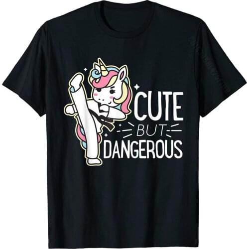 Cute Dangerous Karate Taekwondo Shirt Funny Gifts T-Shirt Tshirts Tops Shirts Funky Cotton Gift Hip Hop Men