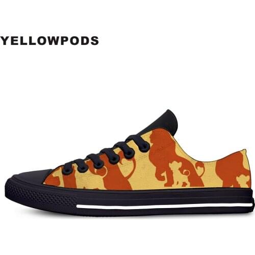 Mens Casual Shoes Fashion Custom King Lion Man Comfortable Breathabl Non-leather Casual Lightweight Shoes Off White Men