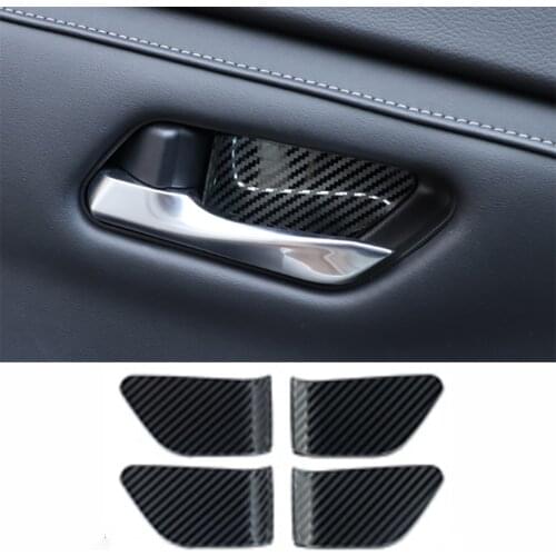 INTERIOR DOOR HANDLE TRIM COVERS FOR NISSAN SENTRA B18 2019 2020 2021 ACCESSORIES