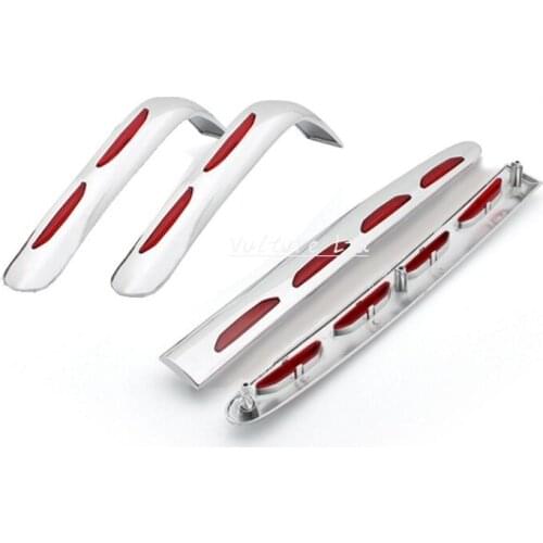 New Chrome Fairing Trunk And Saddlebag Moldings Fit Honda Goldwing GL1800 01-2011