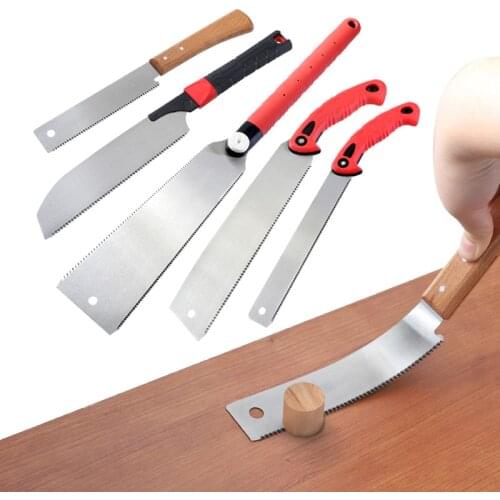 Wood Saw Quick Pruning Saws Japanese SK5 Flexible Blade Coarse/Fine Teeth Woodworking Saw Multifunctional Hand Cutting Tools