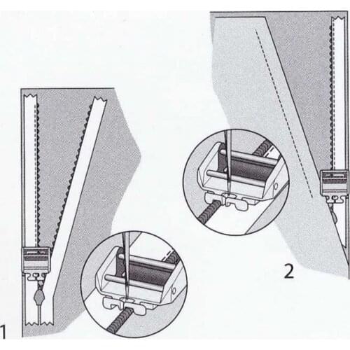 Pfaff Sewing Machines presser#820287096, Pfaff Invisible Zipper Foot