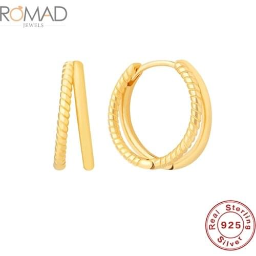Серебряные серьги Romad China At AliExpress