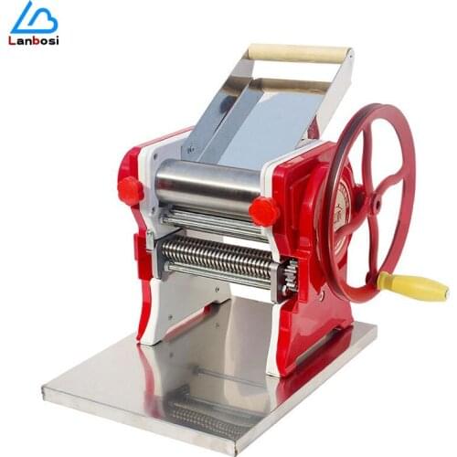 Manual Noodle Machine Household Stainless Steel Old-fashioned noodle Machine Dumpling Wrapper Machine